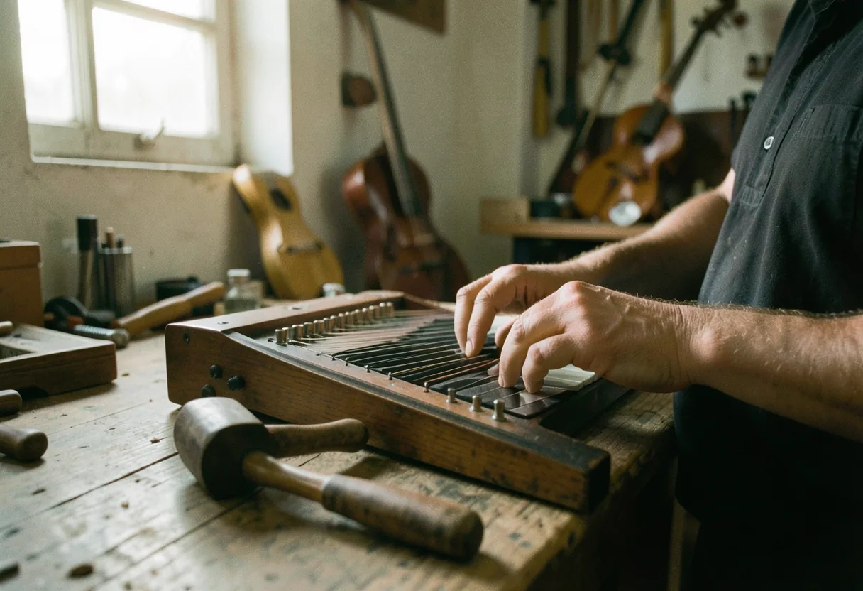 Clavichord Keyboard: Tuning and Repair