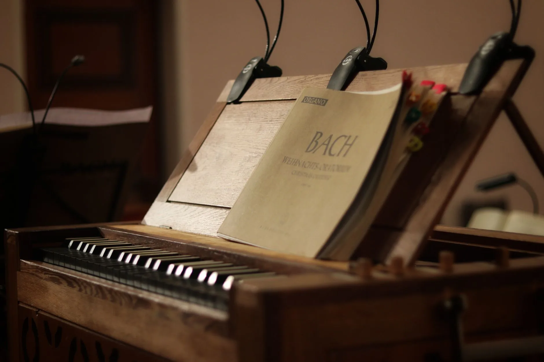 Softly lit composers in muted tones, historical setting, classical music origins.