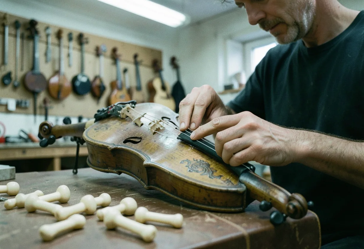 Vielle: Medieval Fiddle Restoration Guide